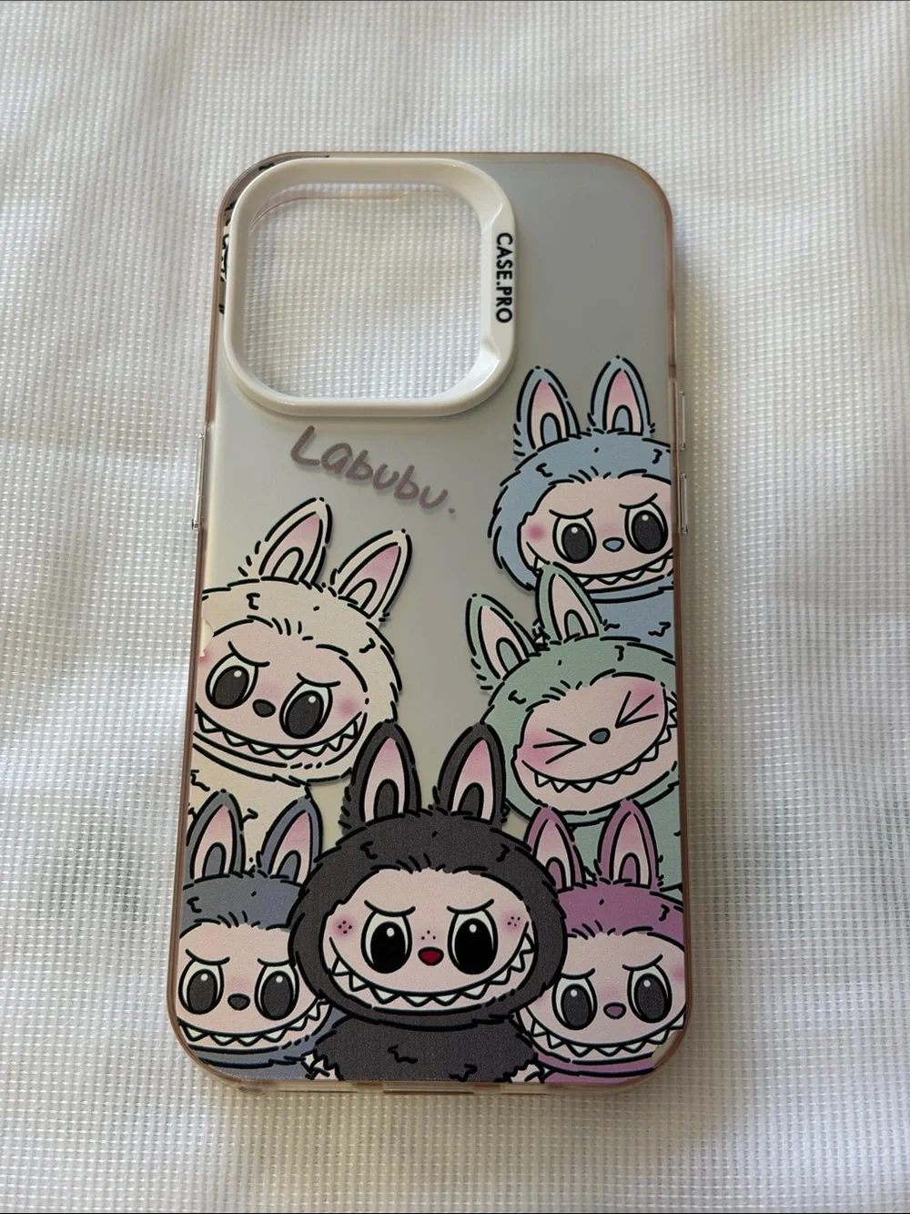 Labubu Print iPhone 14 Pro Phone Case